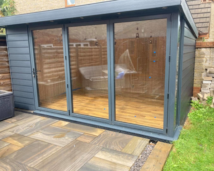Garden Rooms and Paving
